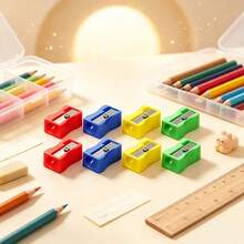 Gọt bút chì mini cầm tay bỏ túi nhiều màu, đồ dùng thiết yếu tựu trường, màu ngẫu nhiên - A - Xem 9