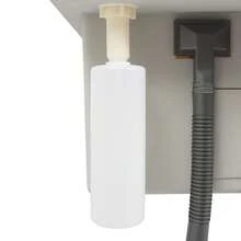 DONSU Küchenspülen-Set aus goldfarbenem PVD-Edelstahl mit Wasserhahn, Seifenspender und Abflusskorb, rechteckige Arbeitsplatte 50 x 45 cm - Einheitsgröße - Übersicht 8
