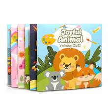 Children Coloring Book, Cute Animal Theme Doodle Painting Book, Children DIY Drawing Activity Book, Toddler Early Education Coloring Workbook, Party Gift - Multicolor - View 1