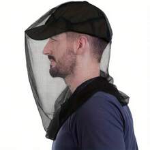 1pc Anti-Mosquito Sun Hat, Wide Brim Fishing Hat With Face And Neck Protection Mesh, Insect-Proof, Breathable Hunting Hat For Hiking, Camping, Gardening - Multicolor - View 11