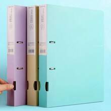 1 buah Binder Kertas Lepas 2 Lubang A4 Warna Macaron, Desain Klip Ganda, Pengikatan Aman Mencegah Halaman Berhamburan, Dapat Menyimpan Kertas Ujian, Catatan Kuliah, File Kantor, dan Materi Pembelajaran, Pengorganisasian dan Klasifikasi yang Efisien, Skema Warna Segar dengan Estetika yang Luar Biasa, Perlengkapan Penyimpanan Alat Tulis yang Direkomendasikan untuk Kembali ke Sekolah, Cocok Sebagai Hadiah Natal, Hadiah Halloween, Hadiah Thanksgiving untuk Siswa dan Rekan Kerja - Beraneka warna - View 2