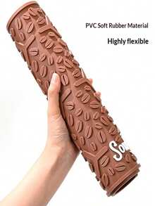 1pc Bar Drain Mat, Black Bar Mat, Coffee Bar Soft Rubber Heat-Insulating Mat, PVC Material, Non-Slip Cocktail Service Splash Guard Mat, Bartender Use, Coffee Bar Mat Accessory, Suitable For Home Kitchen - Mocha Brown - View 10