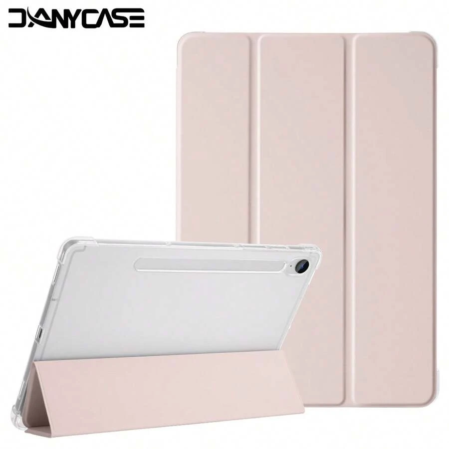 DANYCASE 軟質保護殼，附筆槽，相容 A8 A9 A9+ S9/S9FE S10lite S9+，半透明磨砂背蓋