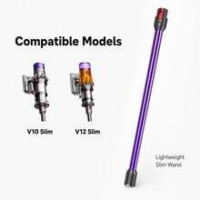 Replacement Extension Wand Compatible With V12 Detect Slim, V10 Digital Slim Cordless Vacuum Cleaner, Extension Vacuum Replacement Parts - View 4