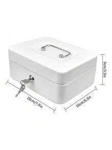 Deposit Box - White - View 4