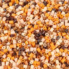 2.6mm Sundymot Fuse Beads, 3000PCS+ Brown G-Series Independent Packaging, With Small Square Box Storage, Anti-Spill, DIY Pendant Keychain, Jewelry Making Craft Materials, Graduation Season, Back To School, Christmas, Party Birthday Gift, Multi-Color 2.6mm Fuse Beads Bulk Refill Kit - 2.6mm Puzzle Beads - View 7