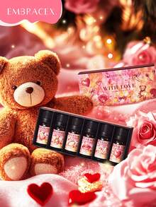 EMBRACEX. 1 Bottle 10ml Amber Romantic Essential Oil, Valentine's Day Oil, Warm Fragrance, Valentine's Day Gift, Gift For Women. Amber Romantic Premium Fragrance Oil - Suitable For Candles, Soap Making, Aromatherapy, Diffusers, Home Care And Humidifiers. Top Notes: Sweet Orange, Lemon, Bitter Orange Leaf; Middle Notes: Violet, Jasmine; Base Notes: Thyme, Oakmoss, Pine Resin - 琥珀浪漫 - 查看 7