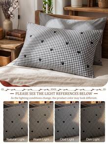 1/2pcs Striped Pattern Printed Pillowcase (No Filling), Soft Skin-Friendly Fabric, Comfortable And Breathable, Machine Washable, Suitable For Living Room, Bedroom, Room Decor, Dorm Bedding, Home Textiles, Fits Standard, Queen, King Sizes, All Seasons - Multicolor - View 8