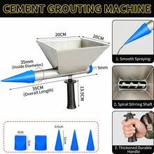 Cement Grouting Gun With Multiple Interchangeable Nozzles - B - View 8