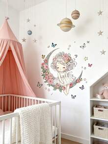 Stiker Dinding Gadis Balerina untuk Rumah, Ruang Tamu, Kamar Tidur, Studio Tari, Dekorasi Dinding Latar Belakang, Stiker Dinding Perekat Sendiri - MultiWarna - View 11