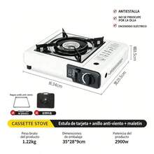 D&M Outdoor Stove - White - View 2