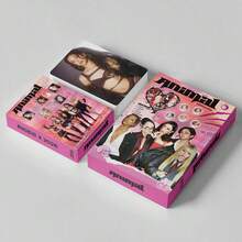 55pcs KATSEYE <Animal> Photocard Set K-Pop Lomo Cards With Stickers New Single Album Merch Sophia Lara Manon Megan Daniela Yoonchae Fans Collection Gift - Multicolor - View 3
