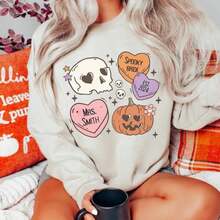 Halloween Bride Sweatshirt, Halloween Bride Shirt, Bridal Sweatshirt - Style1 - View 2