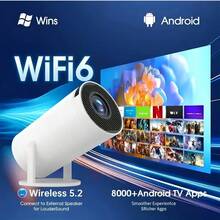 F200 Mini Projector, 1080P Supported Portable Home Theater Projector, WiFi Bluetooth Video Projector For Home Cinema Outdoor Movie - Hy300 - View 8