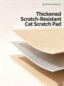 Self-Adhesive Cat Scratch Pad, Suitable For Wall, Carpet, Sofa And Furniture Protection, Suitable For Cat Scratching Post, Self-Adhesive Cat Scratching Mat, Sofa Furniture Protection Pad, Pet Scratching Toy, Cat Scratching Trainer, Self-Adhesive Cat Scratching Board - 60*100cm - View 6
