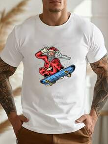 Men T-Shirts - 白色 - 查看 6