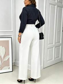 Women Pants - White - View 3