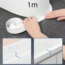 Dải niêm phong PVC tự dính, băng keo niêm phong tự dính cho mối nối bếp và phòng tắm, chống mốc chống nước trang trí, phù hợp cho bồn rửa bếp và phòng tắm, nhãn dán vinyl trang trí nhà cửa, trang trí tiệc, quà tặng sinh nhật và tốt nghiệp - Nhiều mẫu - Xem 7