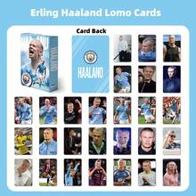 55Pcs FIFA Football Star Collectible Cards, Laser Art Paper Material, Portrait Collection Cards, Sports Style, Planner Storage Niche Decorative Peripheral Cards - Multicolor - View 1