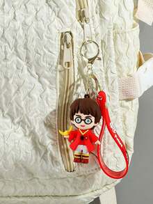 Warner Bros Harry Potter 3D Soft Rubber Keychain Chibi Figure, Suitable As Birthday Gift For Guests, Also As Birthday Gift Or Halloween Party Small Surprise, Adding Joyful Atmosphere To The Occasion - Multicolor - View 15