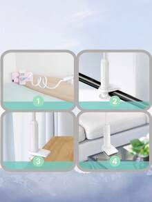 1 buah Stand Ponsel Tekuk 360° untuk Kamar Tidur dan Kantor, Penjepit Lebar Cocok untuk Meja hingga 8cm, Klip Anti Selip Kokoh pada Dudukan Tablet, Bebas Genggam untuk Menonton, Bermain Game, dan Panggilan Video - Berbagai gaya - View 7