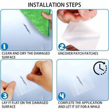 10pcs Outdoor Inflatable Product Patch/Waterproof Transparent Patch/Swimming Ring Tent Sleeping Bag Patch/Portable Outdoor Patch - Repair Subsidy - View 5