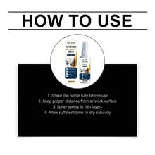 Art Fixative Spray, Transparent Protective Coating For Color Locking, Portable Spray For Protecting Artworks And Locking Pigment Colors, Meets Various Painting Creation Protection Needs, Convenient For Daily Home Use, Perfect For Parent-Child Interaction, High-Quality Gift For Family And Friends On Holidays - A - View 8