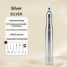 Electric Nail Drill Machine, Portable Pen-Shape Nail File, Professional Nail Polisher For Acrylic Gel Nails, Manicure Pedicure Tools For Home & Salon Use - Multicolor - View 10