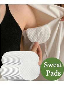 10/20/50/100pcs Disposable Underarm Sweat Pads, High Breathability, Invisible Absorbent, Lightweight, Comfortable And Odorless, Easy To Use, Unisex, Perfect For Hot Summer, Travel, Sports, Outdoor Activities, Essential Summer Body Care Product, Adhesive - Multicolor - View 2
