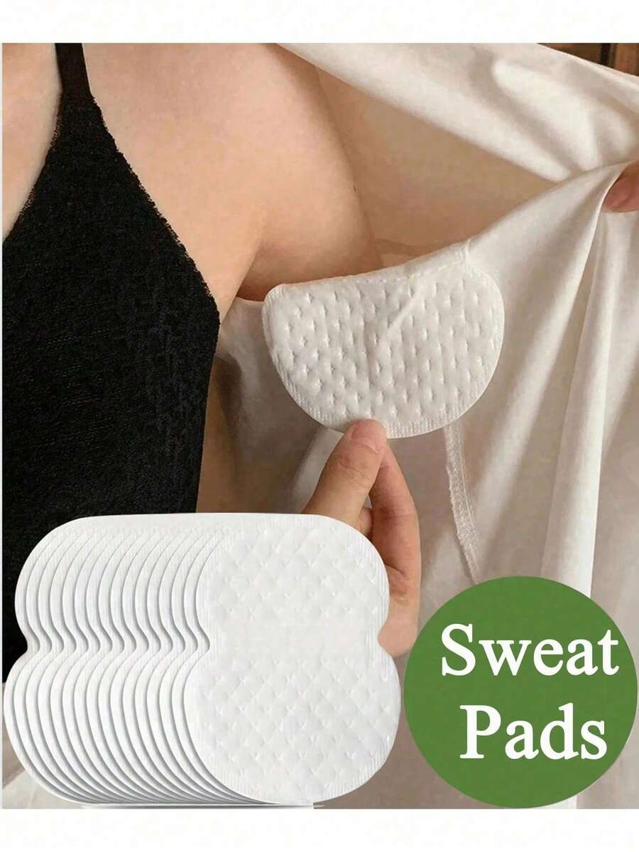 10/20/50/100pcs Disposable Underarm Sweat Pads, High Breathability, Invisible Absorbent, Lightweight, Comfortable And Odorless, Easy To Use, Unisex, Perfect For Hot Summer, Travel, Sports, Outdoor Activities, Essential Summer Body Care Product, Adhesive