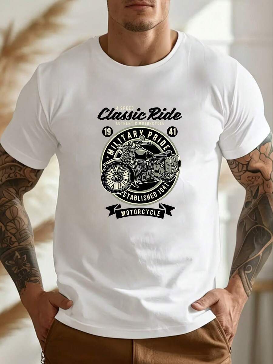 Men T-Shirts - White - View 1