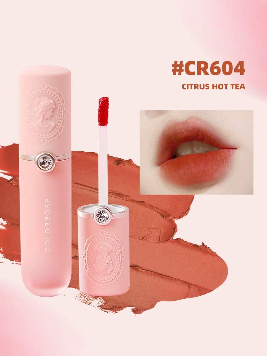 COLORROSE Cupid's Kiss 唇釉 單支裝 保濕輕盈 可疊加顯色 絲滑液態配方 打造水光妝感 適合日常、派對、Y2K風格,亦適合作為禮物 - #CR604 - 查看 1