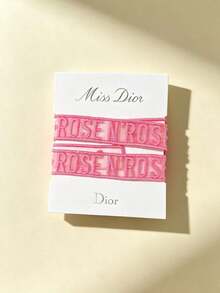 Dior High-End Satin Headband Set, Women's Luxury Silk Headband, Multi-Color High-End Fashion Hair Accessory, Elegant Mother's Day Gift - Watermelon Pink - View 10
