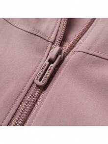 Under Armour Women's Rival Woven Hooded Jacket Casual Sports Jacket 6014063-673 - Pink - View 8
