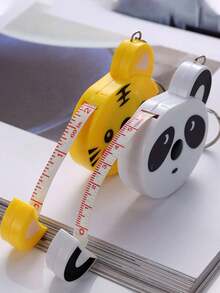 Cartoon Animal Tape Measure Keychain, Double-Sided Scale Automatic Retractable Tape Measure - Soft Body-Hugging Measuring Tape With Ergonomic Handle, Portable Tailor Ruler Suitable For Tailoring And Home Use, Can Measure Waist, Chest, Height - Perfect For Fabric And DIY Projects - Multicolor - View 9
