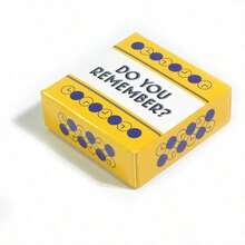 Card Board Game For Couples Party Gathering Do You Remember - Yellow - View 6