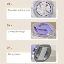 Kids Washing Machine Toys - White - View 7