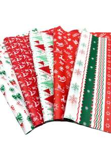 50/30/15/1pc Christmas Printed Tissue Paper, Featuring Reindeer And Christmas Tree Patterns. Suitable For Christmas Theme Parties, Christmas Gift Wrapping, Christmas Gifts, Home Decor, Birthday Gift Wrapping, DIY Crafts - One Size Fits All - View 2
