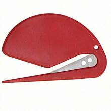 2/1pc Mini Plastic Envelope Opener, Durable Multi-Function Office Supplies, Multiple Bright Colors Available, Lightweight And Portable, Suitable For Opening Mail And Packages, Practical Tool For School Classroom And Office Daily Use, Paper Cutting Knife - Multicolor - View 6
