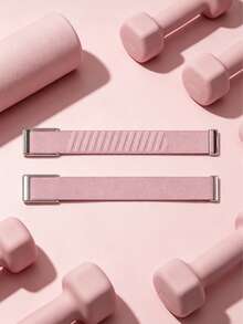5.0 SuperKnit Luxe 手錶錶帶 – 相容 5.0/MG – ECG 相容，健康與健身穿戴裝置性能配件 – 高級金屬 - 粉色 - 查看 8