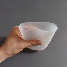 Cốc đo resin silicone trong suốt nghiêng, cốc pha trộn và rót trong suốt dày chuyên dụng với vạch chia chính xác, chống dính tái sử dụng, phù hợp cho epoxy resin, làm nến, thủ công thạch cao, làm xà phòng, đổ khuôn, lựa chọn lý tưởng cho người đam mê thủ công - Trắng - Xem 4