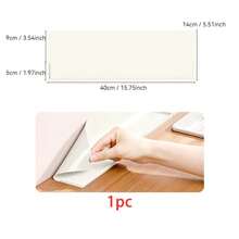 1/3pcs Silicone Kitchen Sink Splash Guard Mat, Electrostatic Self-Adhesive, Oil-Resistant & Stain-Resistant, Narrow Edge Extended Drainage Mat, Countertop Organizer Mat, Bar Anti-Slip Mat, Dishwasher Compatible - Multicolor - View 9