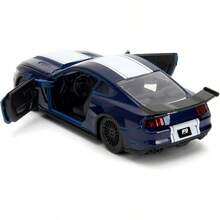 Jada Toys Fast & Furious 2016 Mustang GT 1:32 Mô hình xe đúc kim loại, xe cơ bắp hiện đại màu xanh, mô hình xe trưng bày chi tiết từ bộ sưu tập phim, đồ chơi hiệu năng làm quà tặng cho bé trai, nhà sưu tập và người yêu xe - Nhiều màu - Xem 4