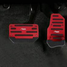 2 Sets Anti-Slip Car Pedal Set - Alloy Brake, Accelerator, Clutch Pedals - Suitable For Sedan, SUV, ATV - Automatic Transmission Replacement Kit, Anti-Slip Rubber Foot Pad, Durable Foot Pedal | Ergonomic Foot Pedal | Durable Foot Pedal New Model - A - View 10