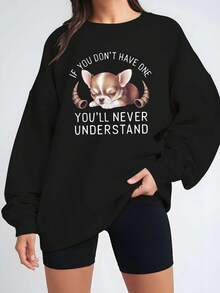 Women Sweatshirts & Hoodies - Black - View 1
