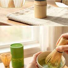 Natural Bamboo Premium Matcha Gift Set With Tea Whisk And Matcha Tools - Chasen Gift Set - View 9