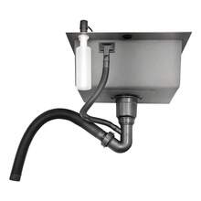 50*40cm Black Built-In Kitchen Sink, Stainless Steel Single Sink, Kitchen Sink With Drain Accessories Handmade Modern Sink - 50*40cm - View 5
