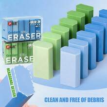 1 Set Hexagonal Gradient Erasers, Large Area Cleaning Without Residue, Colorful Creative Erasers, Suitable For Students, Applicable For Writing, Drawing And Sketching Erasure - Sets - View 2