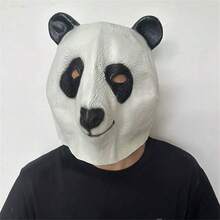 Halloween Latex Animal Costume Mask, Scary Horror Adult Head Cover Bloody Pig Head, Multiple Styles - Multicolor - View 15