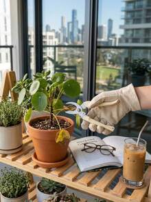 Garden Scissors Set - Perfect For Pruning, Trimming And Cutting Branches And Flowers, Gardening Pruning Shears, Plant Garden Clips, Bonsai And Fruit Picking - A - View 8